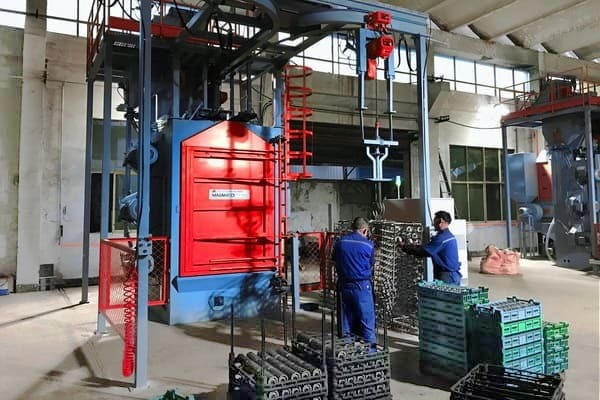 Дробеметы барабанного и подвесного типа с технологией «shot blast» 